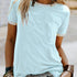 Women's Casual Loose Fit Crew Neck Summer T-Shirt