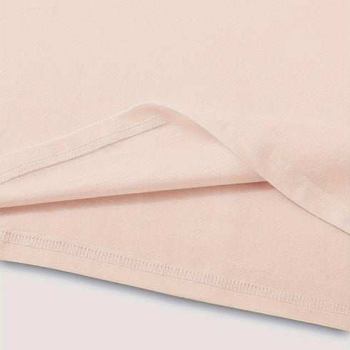 Heart Print Short Sleeve T-shirt for Women