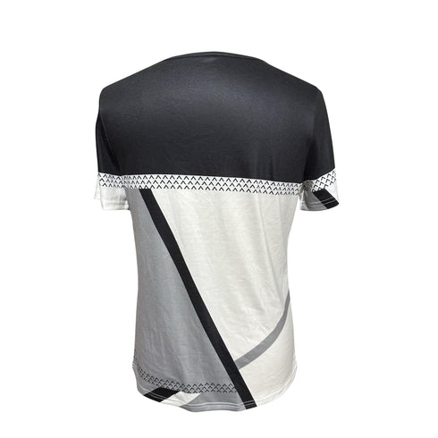 Color Block Crew Neck T-Shirt for Spring & Summer