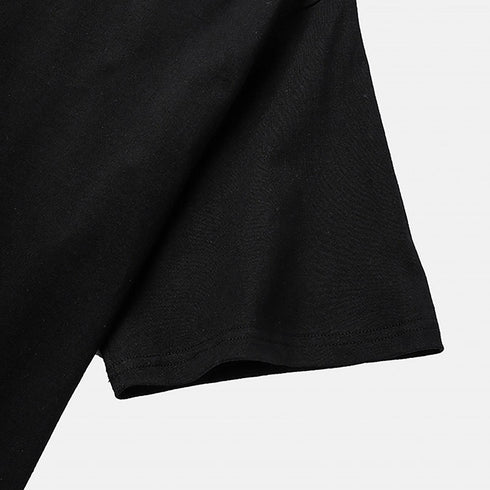 Heart & Butterfly Print T-shirt for Women