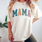Mama Letter Print T-shirt - Short Sleeve Casual Top