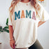 Mama Letter Print T-shirt - Short Sleeve Casual Top