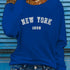 Women's New York Print Long Sleeve T-Shirt