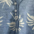Graphic Print Button Front Tank Top