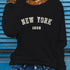 Women's New York Print Long Sleeve T-Shirt