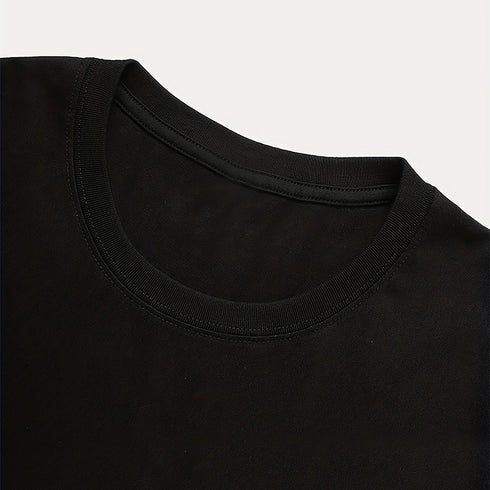 Heart & Butterfly Print T-shirt for Women