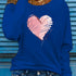 Women's Heart & Love Print Long Sleeve T-Shirt