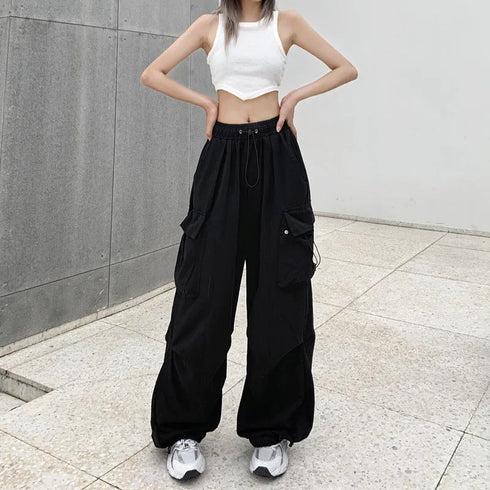 Women's Casual Wide Leg Joggers