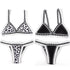 Reversible Leopard Crochet Bikini Set