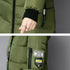 Elegant Hooded Winter Parka with Fur Collar