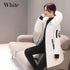 Elegant Hooded Winter Parka with Fur Collar