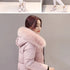Elegant Hooded Winter Parka with Fur Collar