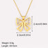 Nidin New Trendy Bow Knot Charm Pendant Necklace S/L Options