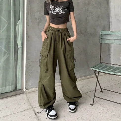 Women's Casual Wide Leg Joggers