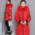 Elegant Hooded Winter Parka with Fur Collar