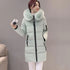 Elegant Hooded Winter Parka with Fur Collar