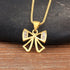 Nidin New Trendy Bow Knot Charm Pendant Necklace S/L Options