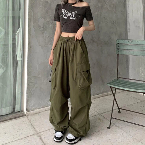 Women's Casual Wide Leg Joggers