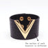 Europe Crack Leather Bracelet For Women Femme Punk Style Soft Jewellery