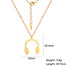 Lemegeton Stainless Steel Music Necklace Pendant for Women