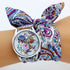 Shsby Ladies Fabric Wristwatch - Elegant Design