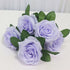 34cm Silk Rose Artificial Flower Bouquet - 5 Heads