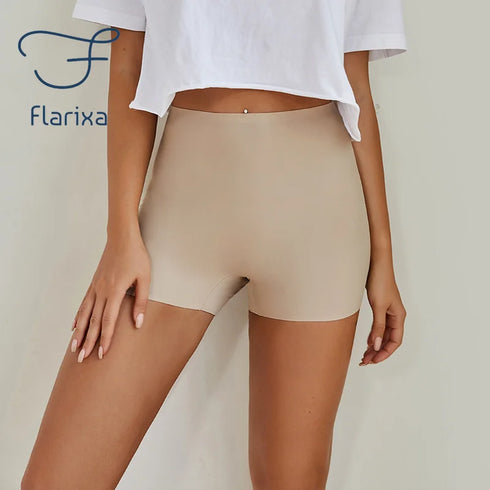 High Waist Women's Safety Shorts Under Skirt