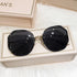 Luxury Round Gradient Sunglasses for Women - UV400 Protection