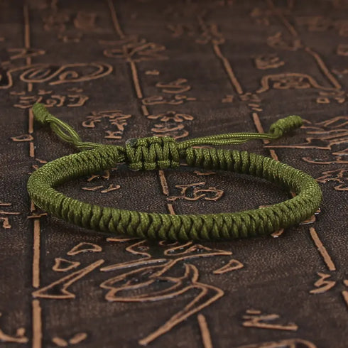 Lucky Red Rope Braided Adjustable Charm Bracelet