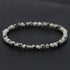 4mm Natural Stone Lapis Lazuli Bead Stretch Bracelet for All