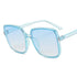Retro Square Sunglasses for Women with Gradient Lenses