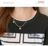 Printed Long Sleeve Casual Top for Women