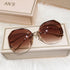 Luxury Round Gradient Sunglasses for Women - UV400 Protection