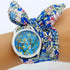 Shsby Ladies Fabric Wristwatch - Elegant Design
