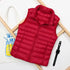 Women's Ultra-light Down Vest for Autumn and Winter
