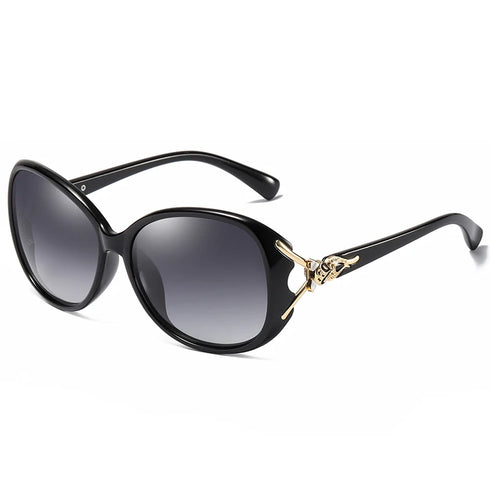 YUNSIYIXING Women's Polarized Butterfly Sunglasses