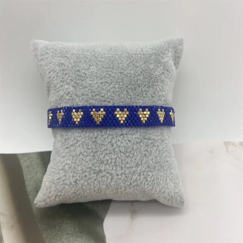 ZHONGVI Miyuki Heart Adjustable Bracelet