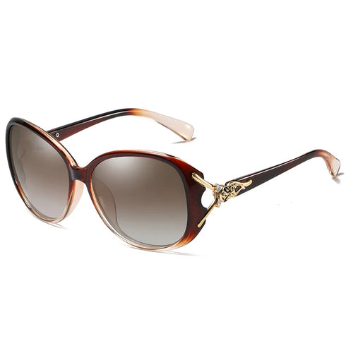 YUNSIYIXING Women's Polarized Butterfly Sunglasses
