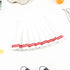 Vintage Korean Style Patchwork Skirt High Waist Mini Skirt