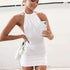 Sexy Bodycon Mini Dress Backless Spaghetti Straps Halter Outfits