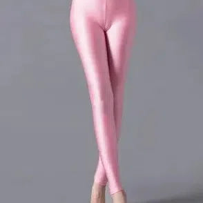 Women Shiny Pant Leggings Hot Selling Leggings Fluorescent