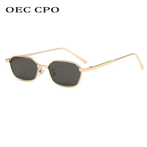 OEC CPO Small Square Sunglasses - Retro Style