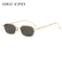OEC CPO Small Square Sunglasses - Retro Style