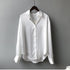 Spring Fashion Button Up Silk Shirt Vintage Blouse Women Satin Tops Office Lady Elegant Long Sleeves Female Loose Shirts 11355