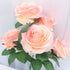 34cm Silk Rose Artificial Flower Bouquet - 5 Heads