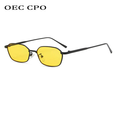 OEC CPO Small Square Sunglasses - Retro Style