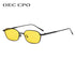OEC CPO Small Square Sunglasses - Retro Style