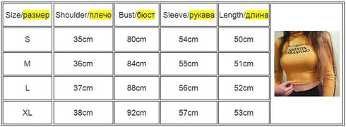 2025 Fashion Quentin Tarantino Sexy Crop Tops Women Side Stripe Long Sleeve Turtleneck Cotton Knitted Short tshirt Lady