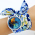 Shsby Ladies Fabric Wristwatch - Elegant Design