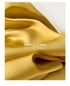 Elegant Satin Silk Blouse with Turn Down Collar